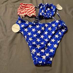 PROYA SWIMWEAR American flag swimsuit